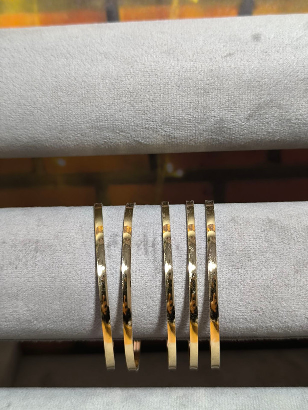 النگو طلاروس آیینه ای رنگ ثابت