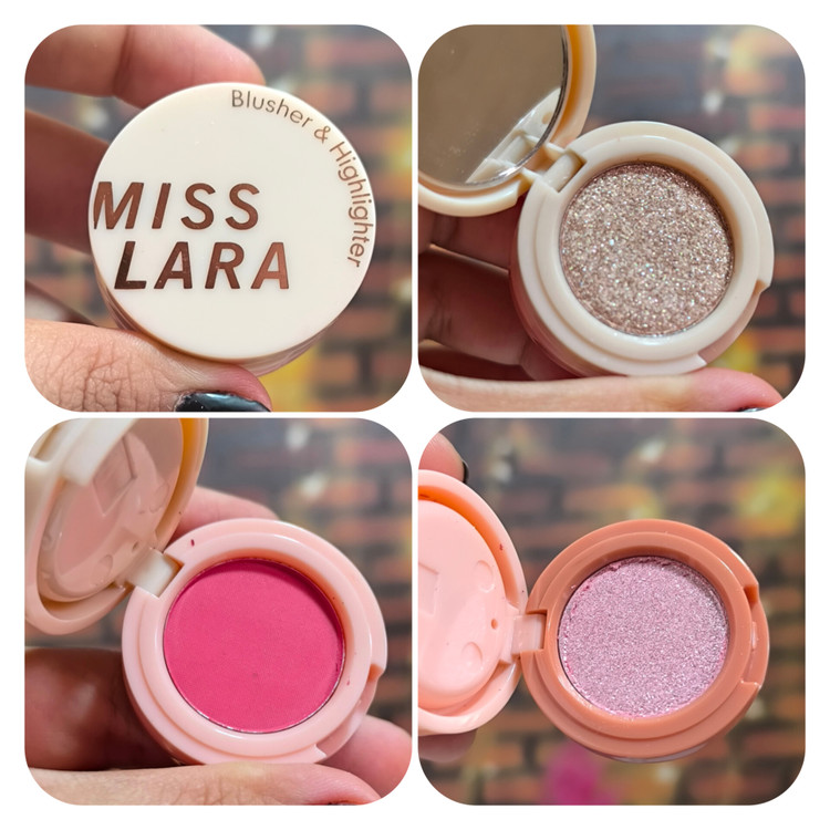 رژگونه و رژ لب ۳ طبقه