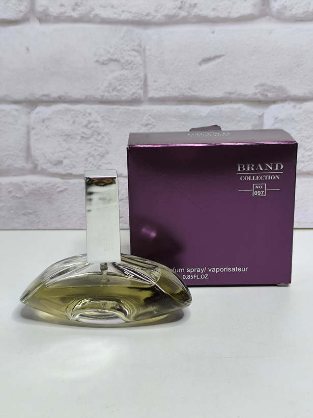عطر ادوپرفیوم زنانه برند کالکشن مدل ۰۹۷ حجم ۲۵ میل شیرین گرم