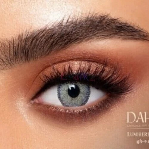 لنز دهب رنگ Gray 029 اصلی + جا لنزی