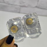 لنز رنگ Honey اصلی + جا لنزی