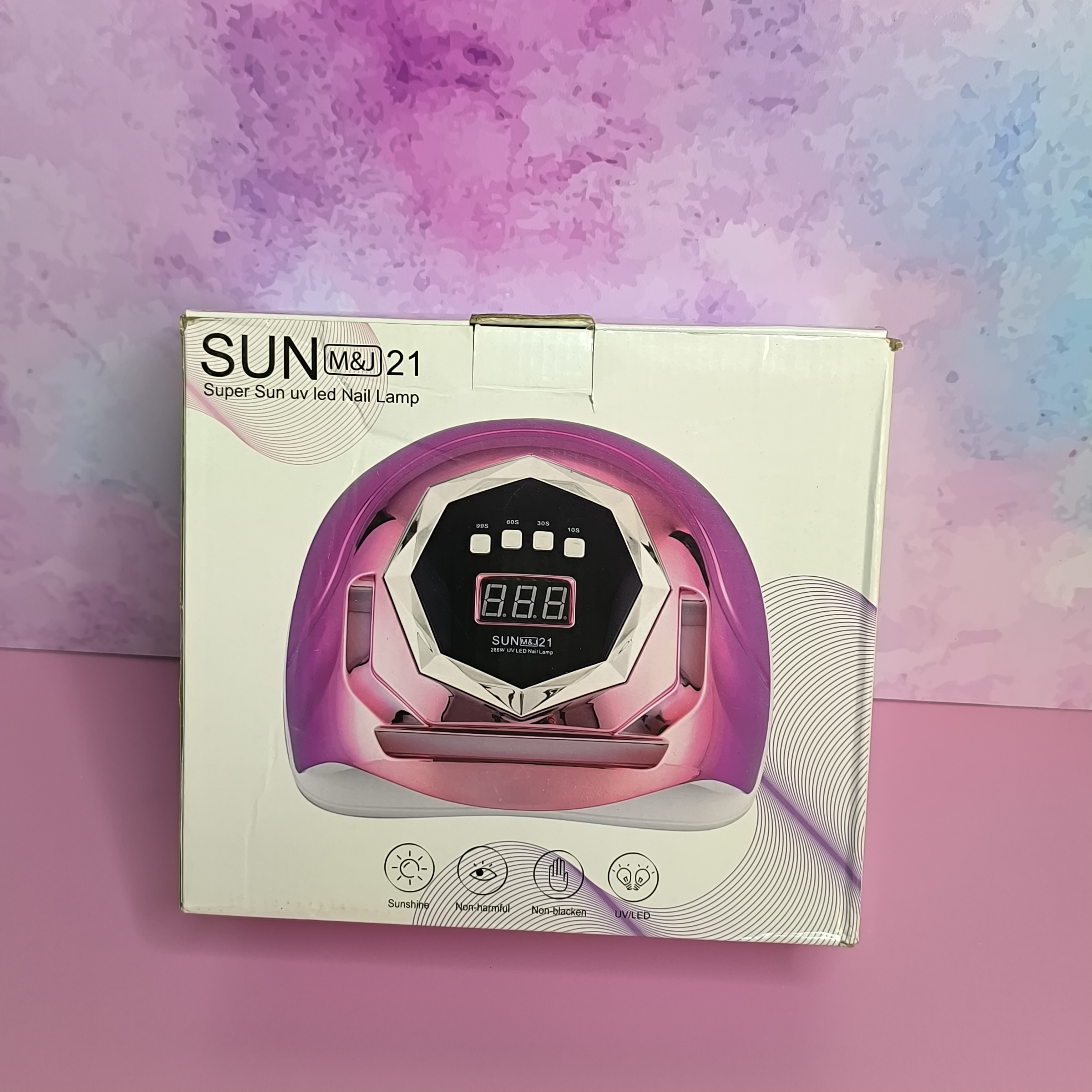 دستگاه لاک خشک کن سان UV/LED مدل M&J05