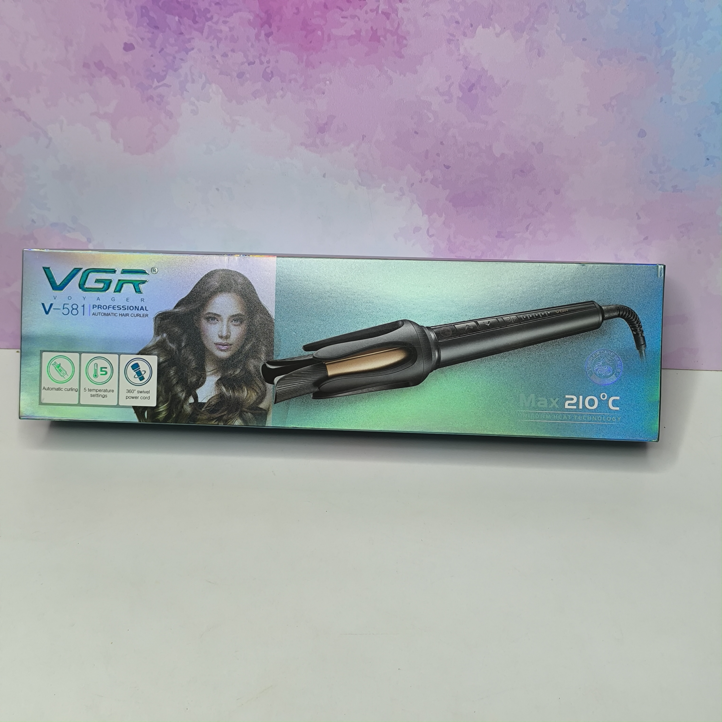 فر کننده مو وی جی آر مدل V-581 جادویی و حالت دهنده