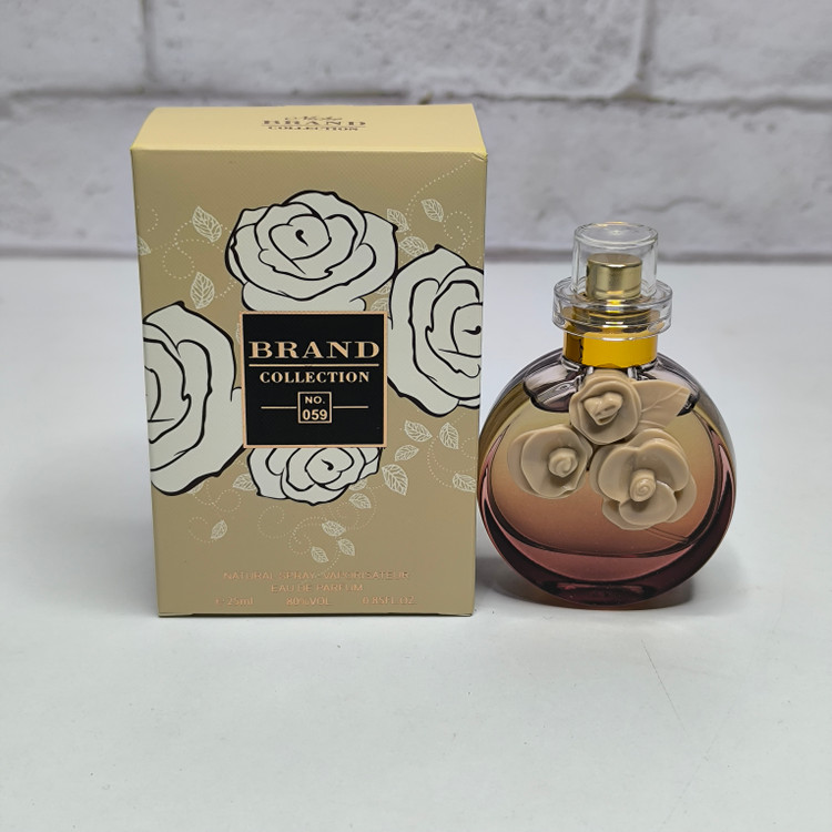 عطر ادوپرفیوم زنانه برند کالکشن کد ۰۵۹ مشابه ولنتینو آسولوتو حجم ۲۵ میل