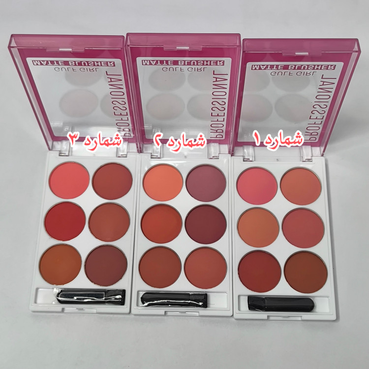 رژگونه ۶ عددی