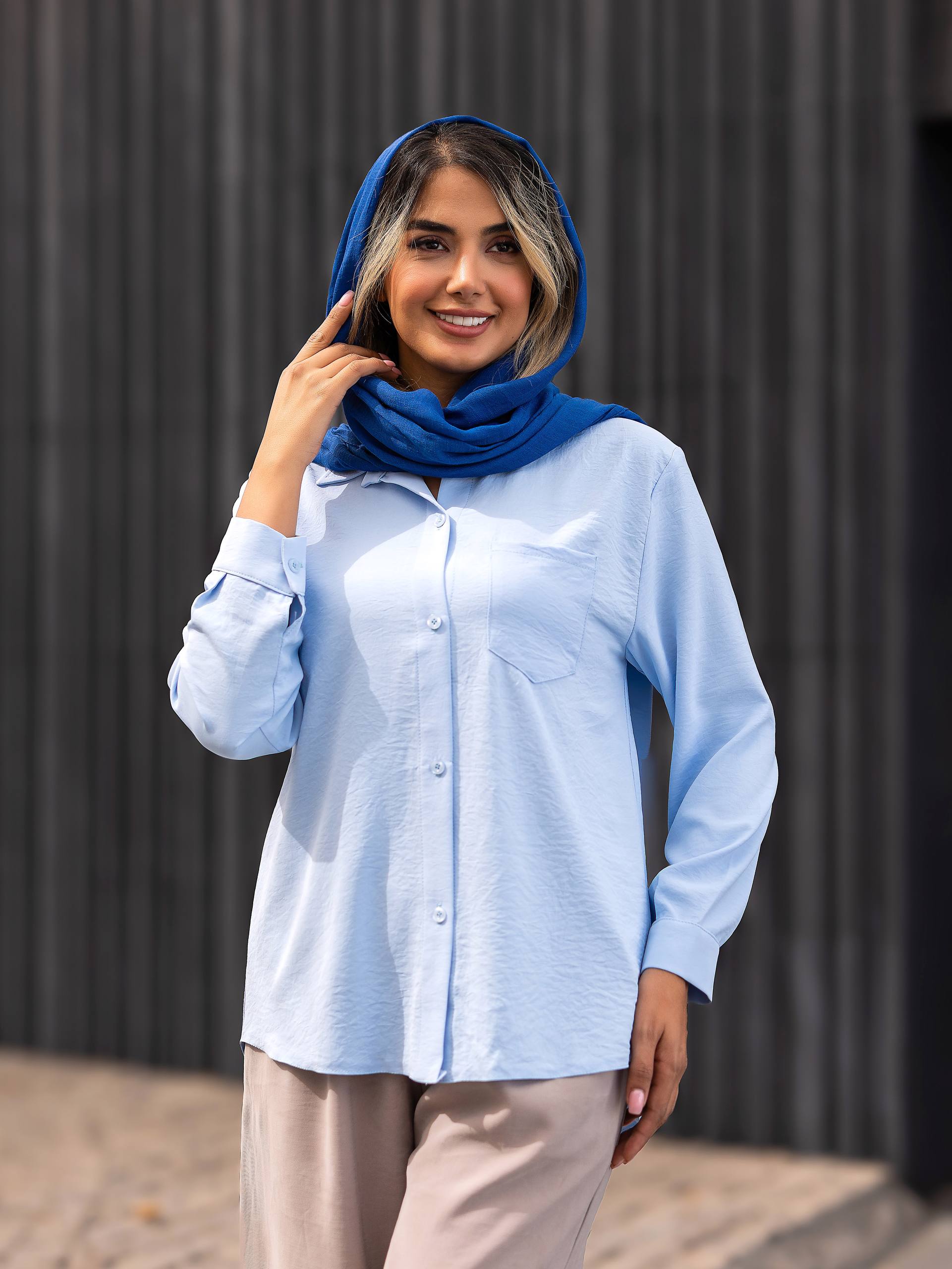 مانتو ساده فری سایز