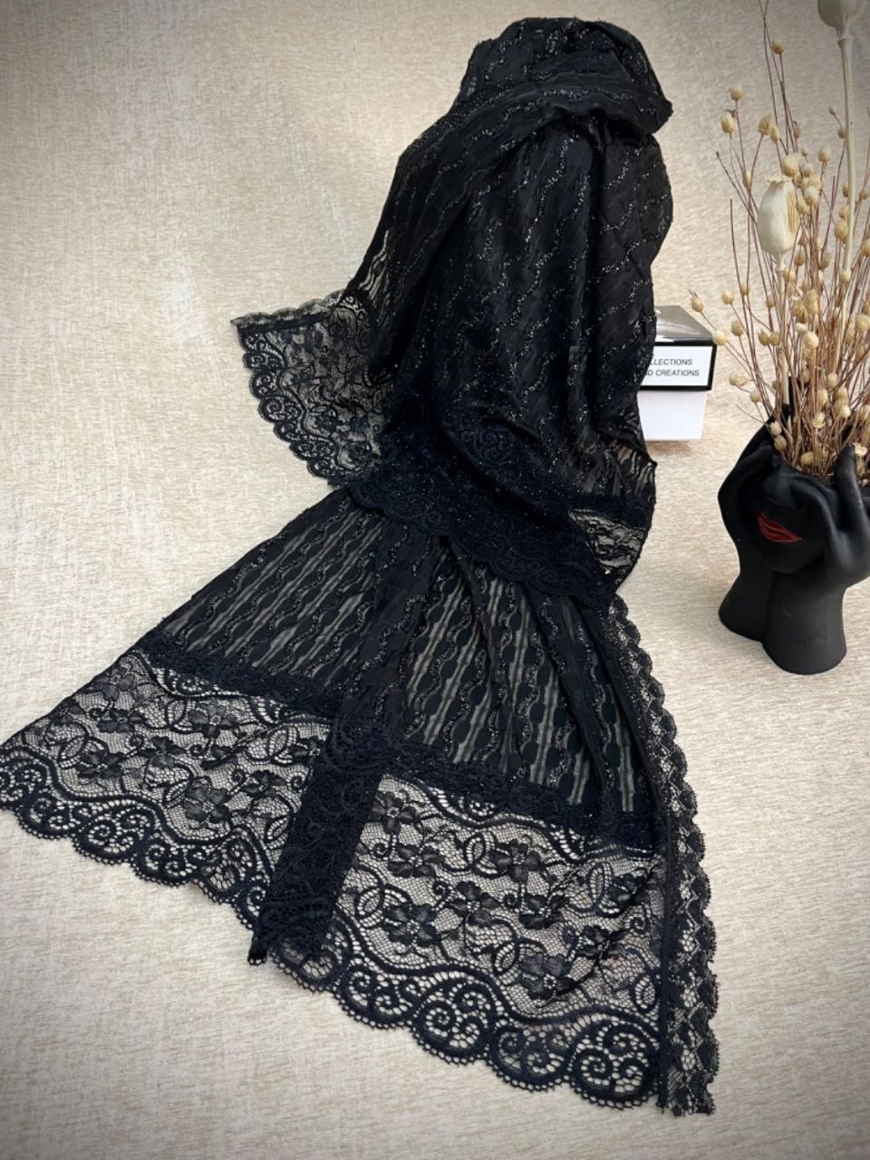 شال عربی جت بلک وارداتی
