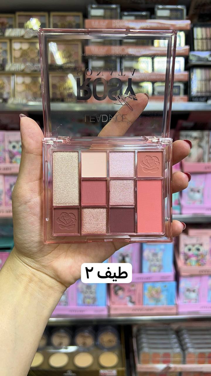 پالت سایه، رژگونه و هایلایتر لیدفیس