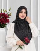 روسری ابریشم دو رو مجلسی زنانه قواره ۱۰۰