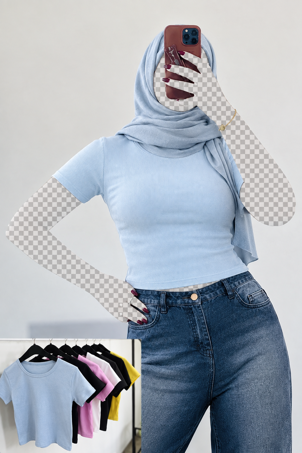 تاپ بیسیک زنانه فری سایز